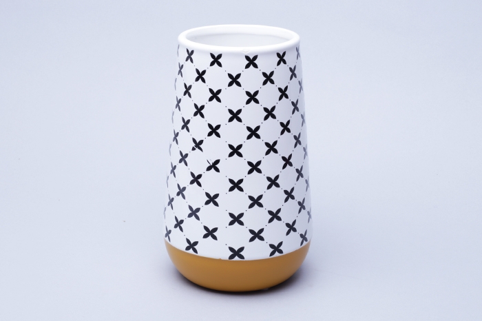 Ваза керамика 20*9*11 см 895H460S оранжевый