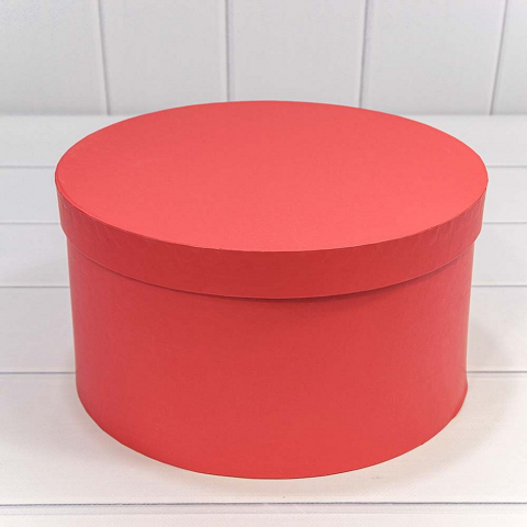 Коробки Круглые Набор 1/10 27,5*14,7 Темно-красный