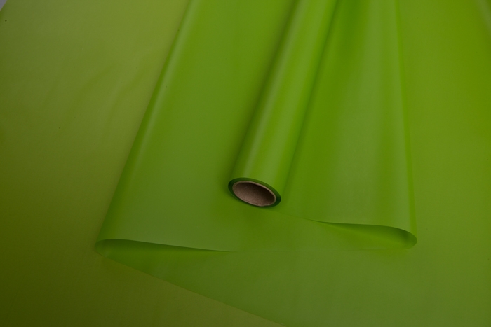 Пленка матовая 60 см × 10 м на втулке салатовый