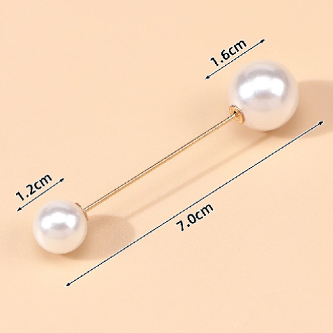 Набор булавок флористических 1,2/1,6 см*6,5см, 10шт/упак, серебряный