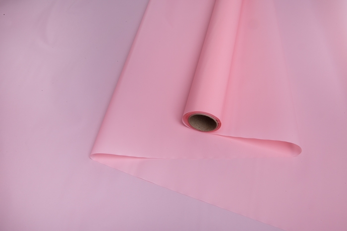 Пленка матовая 60см х 10м на втулке персиковый