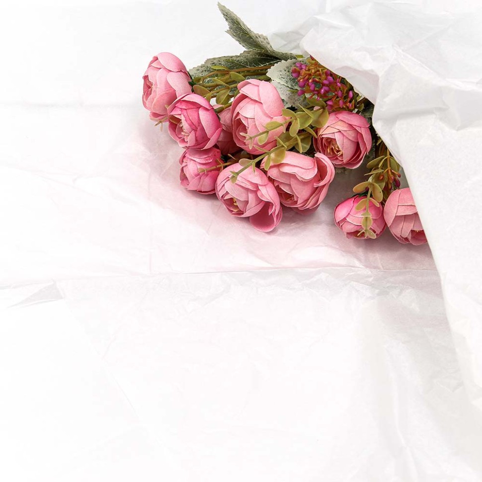 Бумага в листах "Тишью" 50*66 (10 шт.) Белый