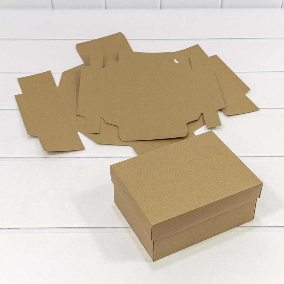 Коробка Прямоугольная 16*12*7 сборная Крафт