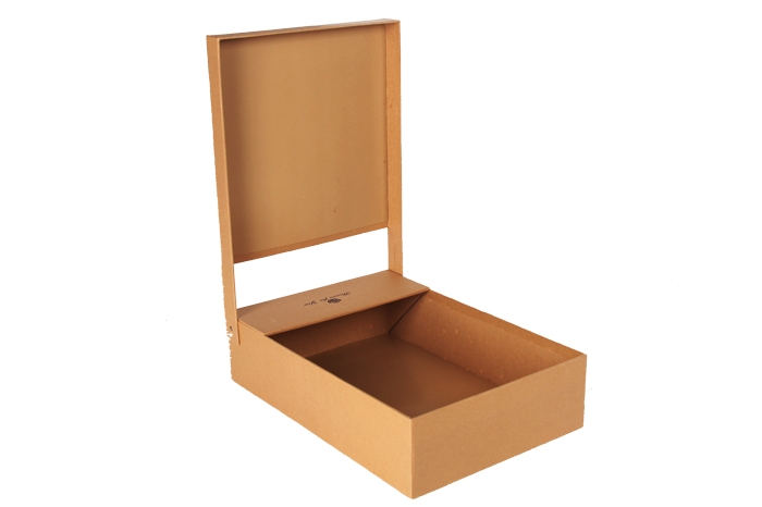 Коробка для цветов Прямоугольная 39*25*9 см бежевый