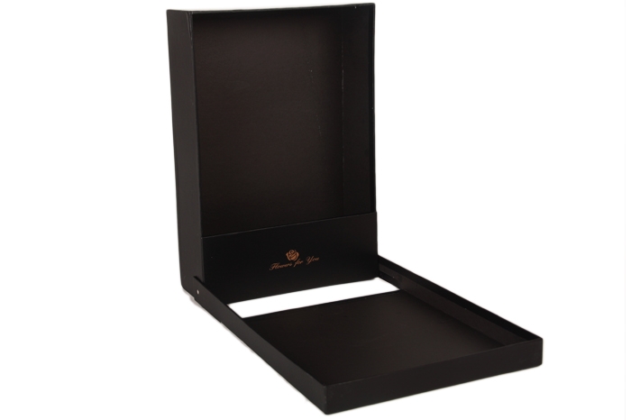 Коробка для цветов Прямоугольная 39*25*9 см черный