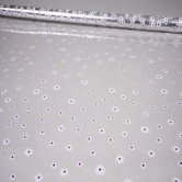 Пленка цветная Маргаритки 70см бело-сиреневый