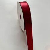 Лента атласная полиэстер 2,5см*80 ярдов, винный (3шт./упак.)