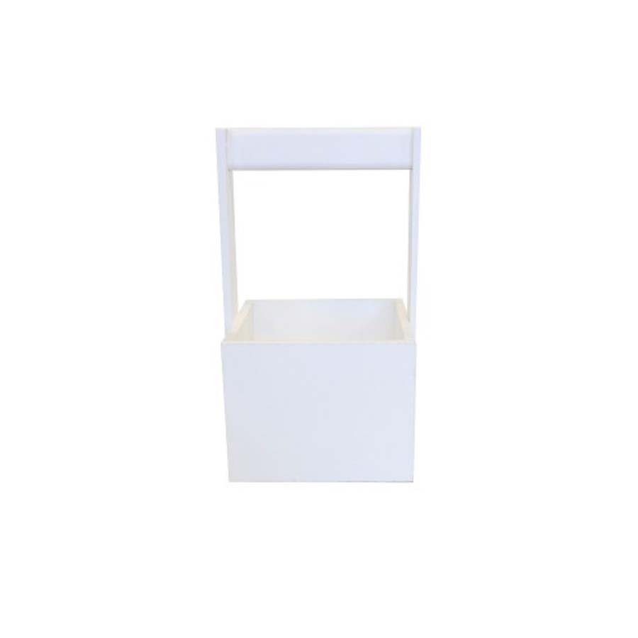 ЯЩИК С РУЧКОЙ №3 БЕЛЫЙ 13*12*23СМ