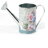 Декоративное кашпо "Нежность" 30XD11,5XH13/15CM, водостойкий, металл