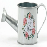 Декоративное кашпо-лейка "Цветник" 17.5X7.4XH7CM, металл