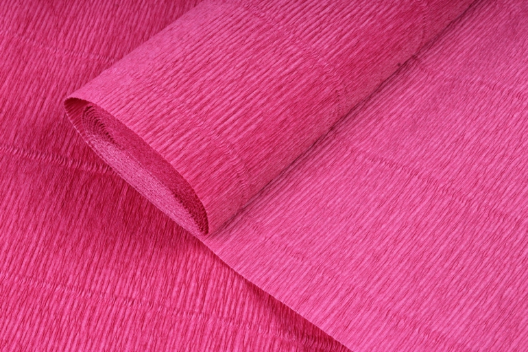 БУМАГА ГОФРИРОВАННАЯ ВИШНЕВЫЙ 50*250СМ 180Г