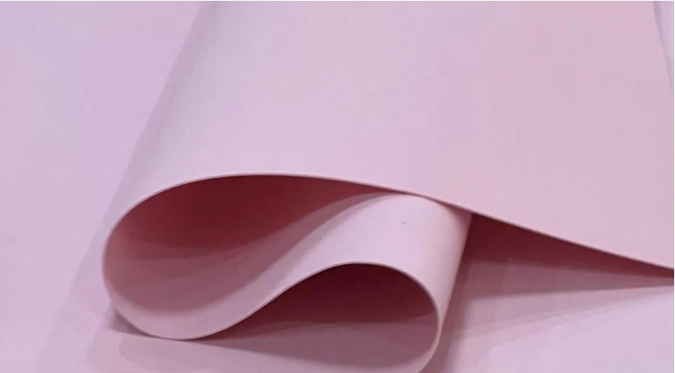 Китайский фоамиран "Пастель" 1,2 мм. 60 х 70 см. 10 лист./упак, пудровый