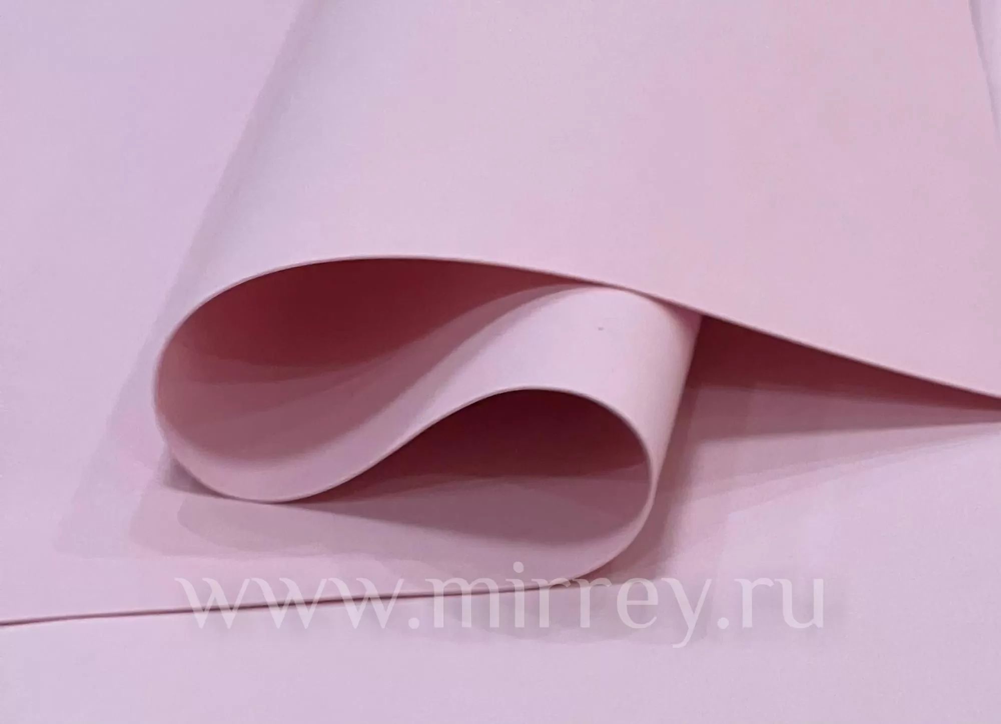 Китайский фоамиран "Пастель", 1 мм. 60 х 70 см. 10 лист./упак. пудровый