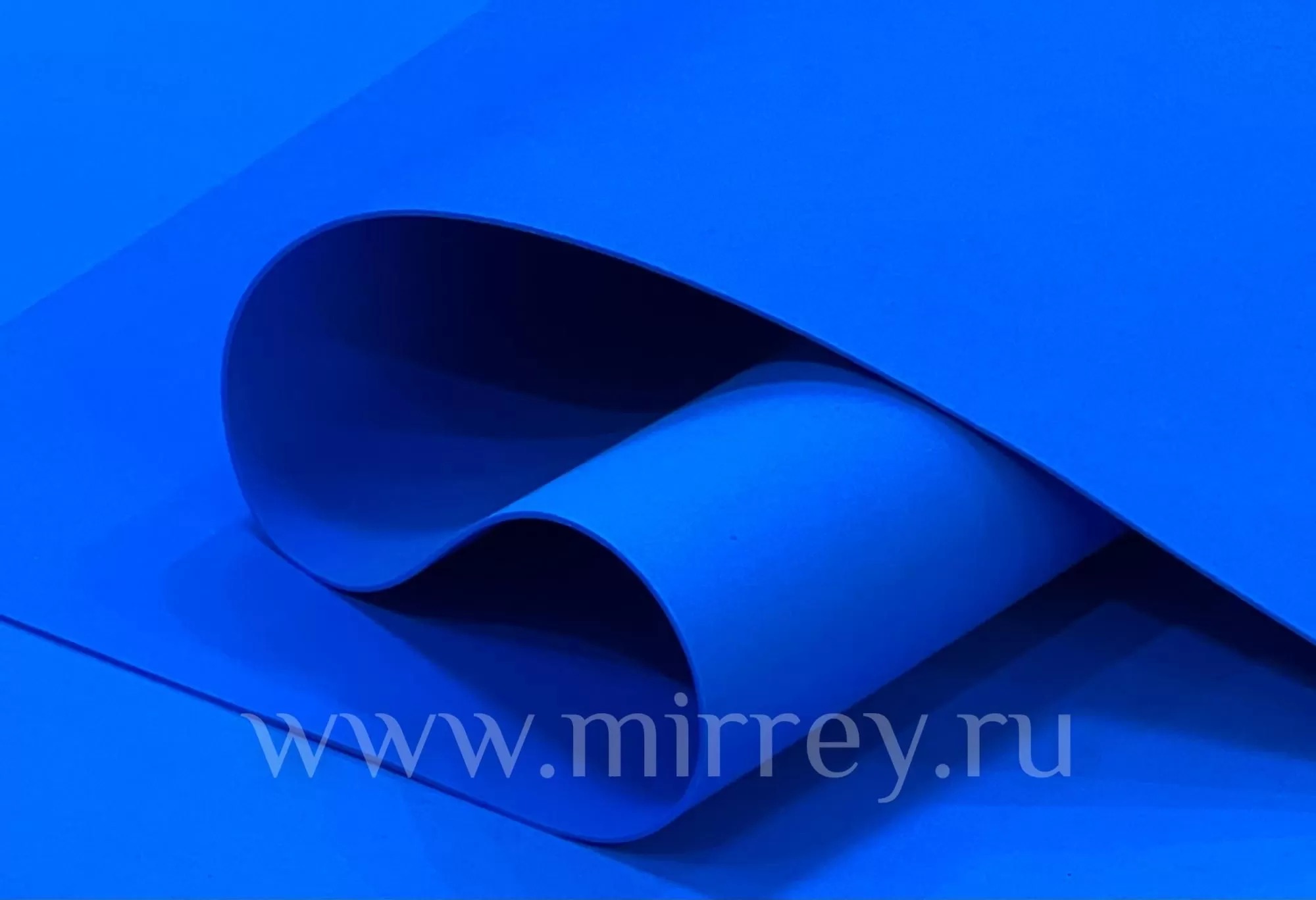 Китайский фоамиран "Зефир" 1 мм. 60 х 70 см. 10 лист./упак, королевский синий