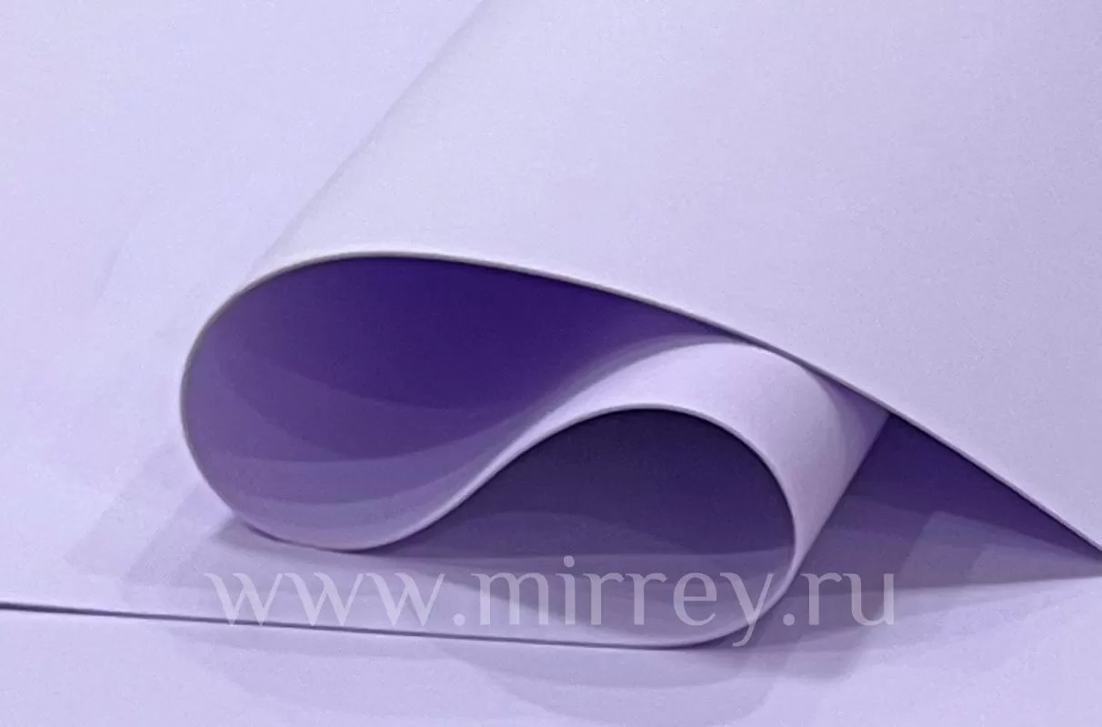 Китайский фоамиран "Зефир" 1 мм. 60 х 70 см. 10 лист./упак, пастельно-лавандовый