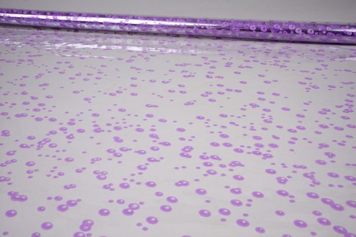 Пленка цветная Пузыри 70 см сиреневый