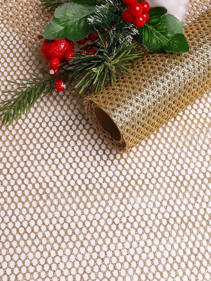 Сетка Соты 48 х 5ярд золото