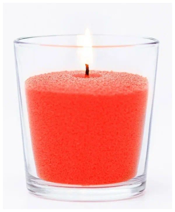 Свеча насыпная в гранулах в дой-паке с 12 фитилями 360 г терракотовый