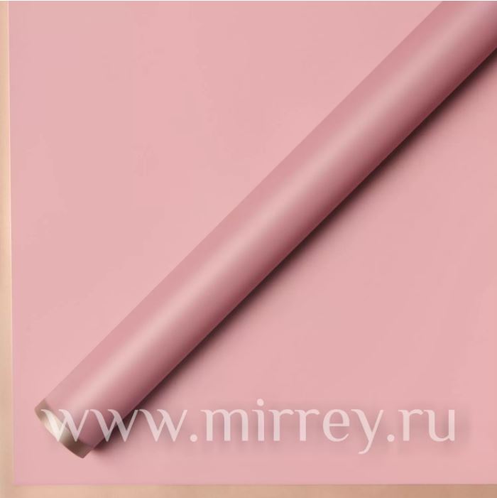 Упак. материал флористическая пленка с каймой, 58 см × 58 см, 20 листов/упак. викторианская роза