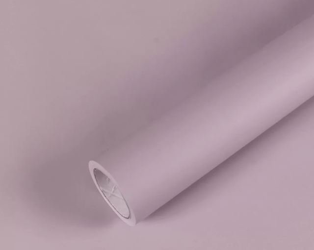 Упак. материал флористическая пленка "Самая нужная", 55 мкр, 58 см × 10 м, дымчато-розовый