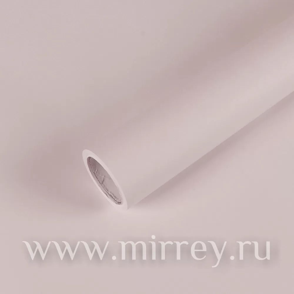 Упак. материал флористическая пленка "Самая нужная", 55 мкр, 58 см х 10 м, нежно-розовый