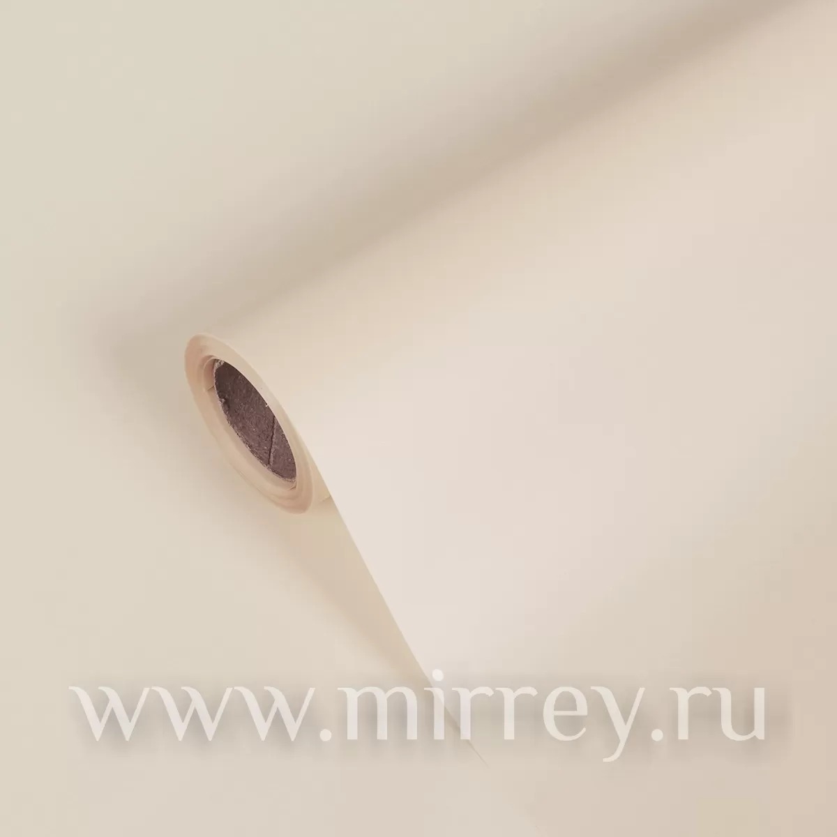 Упак. материал флористическая пленка "Vogue" 50 мкр, 60 см х 10м, кремовый айвори